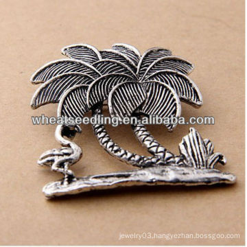 2013 New Style Antic Silver Jewelry Fairy with Bird Brooch BH34